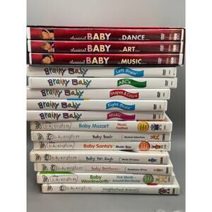 Baby Einstein/ Brainy Baby / HBO Classical Baby DVD LOT of 15